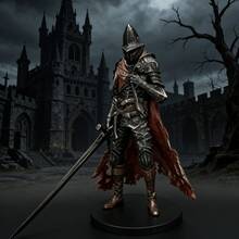 2026 Ny ankomst Dark Souls 3 Ashes of Ariandel Knight Undead Soldier Actionfigur, Skrivbordsdekoration, Födelsedag/Högtid/Perfekt present, Anime-speltillbehör - Multifärgad - Visa 3