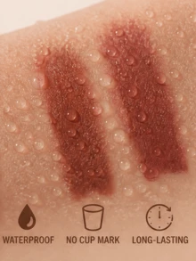 beauty glazed 女用裸棕色霧面唇膏筆、唇線筆、霧面持久唇線筆、中性唇線筆、漸層唇膏筆、全覆蓋唇部彩妝 - #105 - 查看 4