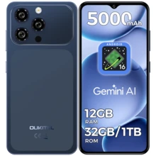 OUKITEL C17 Android 16 解鎖手機 2026-12GB+32GB/16GB+64GB/16GB+128GB, 6.52'' 水滴螢幕, 5000mAh 電池智慧型手機, 13MP+5MP 相機, 八核心, 3.5mm 耳機孔 /GPS - 藍色 - 查看 7