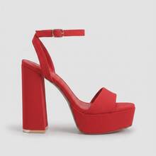 Women Wedges & Flatform - 紅色 - 查看 2