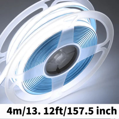 Premium High Brightness COB USB LED Strip Light, Dotless Flexible LED Light For Kitchen Under Cabinet, Bedroom Headboard, Makeup Vanity, Office Desk, Display Case, Bookshelf, Pet Railing, TV Backdrop And Christmas Decor
