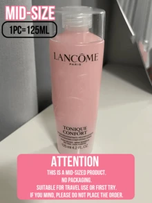 Lancôme 兰蔻舒缓保湿爽肤水，有400毫升、125毫升和50毫升旅行装可选，升级配方温和补水，深层滋养干燥肌肤，舒缓肌肤刺激和敏感，强化肌肤屏障，轻盈乳状质地快速吸收，适合日常使用、办公和旅行携带，是高端保湿舒缓护肤的理想之选。 - 蘭蔻清瀅保濕柔膚水 粉水 - 查看 7
