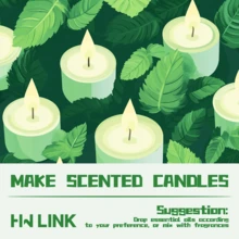 HWLINK Minyak Esensial Peppermint 10ml, Minyak Esensial Tanaman, Pewangi Alami, Minyak untuk Diffuser/Pelembap Udara, Pembuatan Lilin, Aroma Pendingin, Hadiah Liburan - Permen - View 5