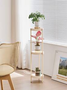 Multi-Tier Plant Stand, Multifunctional Vertical Flower Rack Combining Storage And Decoration, Free Assembly And Detachable Design - Multicolor - View 8