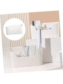 2pcs No-Drill Convenient Storage Boxes - Wall-Mounted Cabinet Door Organizer Rack, Suitable For Kitchen Household Items - A - View 5