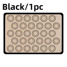 1pc Silicone Baking Mat, Non-Stick Reusable Baking Pad, Heat Resistant Fiberglass Oven Liner, Cake Pan Mat, Suitable For Macarons, Cookies, Baking Tools, Kitchen Accessories, Household Cooking Supplies - View 14