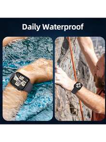 3pcs Bubble-Free Screen Protector, Birthday Gift For Family And Friends, Watch Screen Protector, Watch Protective Case, Watch Accessories, Waterproof, Shockproof, Anti-Drop, Anti-Fingerprint, Full Coverage, Anti-Scratch - Clear - View 2