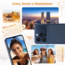 OUKITEL C17 Android 16 解鎖手機 2026-12GB+32GB/16GB+64GB/16GB+128GB, 6.52'' 水滴螢幕, 5000mAh 電池智慧型手機, 13MP+5MP 相機, 八核心, 3.5mm 耳機孔 /GPS - 橘色 - 查看 5