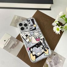 高透明アクリル製ソフトフォンケース、傷に強く、黄ばみ防止、レンズを完全に保護、Apple モデルと互換性あり、エッジを完全にカバーして指紋防止、シンプルで多用途なデザイン。 猫夢星手紙キャラクターイラストケース  11  17e 手机壳  17e 手机壳 家族、恋人、友人、そして子供たちへのプレゼントに最適です。  S22 Plus/16 Pro/13/S24 Ultra/17 Pro Max/15 Pro Max/S23 Ultra/15 Pro/16 Plus/S24 FE/11 Pro/Apple  Air/S23 FE/17 Pro/13 Pro Max/16e/12 Pro/ 13 pro/S22/S25 Ultra/16/S25/17e/14/11 Pro Max/15/14 Pro/12/S24/S25 Edge/S22 Ultra/14 Plus/17/15 Plus/S23/12 Pro Max/14 Pro Max/16 Pro Max - クリア - チェックする 5
