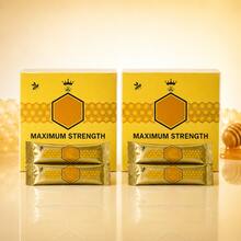 2-Pack Energy Support Honey Jelly Sachets, Ginseng & Bee Pollen Herbal Mix, 24 Count 20G Per Pack - 2 Items - View 1