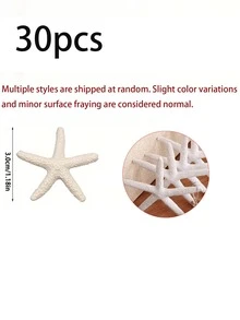 1/10/20/30/40pcs 1.18 Inch Resin Starfish Decorations, Cute Mini Starfish, Suitable For Wedding, Holiday Decor, Home Decor And DIY Crafts - Multicolor - View 16
