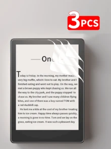 3片裝螢幕保護貼適用於新Kindle Paperwhite第11代(2021) 6.8"/新Kindle(2022) 6"/7" Kindle Paperwhite第12代(2024), Colorsoft Signature Edition, 6" Kindle第11代(2024)/Kindle第10代(2019)/2018 Kindle Paperwhite 1/2/3 - 防眩光霧面軟膜，護眼螢幕保護貼 - 無色 - 查看 11