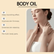 100 ml Huile essentielle hydratante pour le corps, peau lisse et douce, huile de massage rafraîchissante pour les soins quotidiens - Multi-parfums - Voir 6