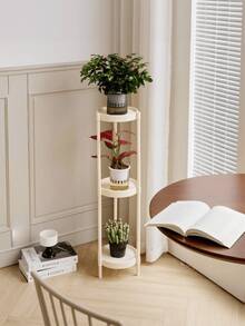 Multi-Tier Plant Stand, Multifunctional Vertical Flower Rack Combining Storage And Decoration, Free Assembly And Detachable Design - Multicolor - View 4
