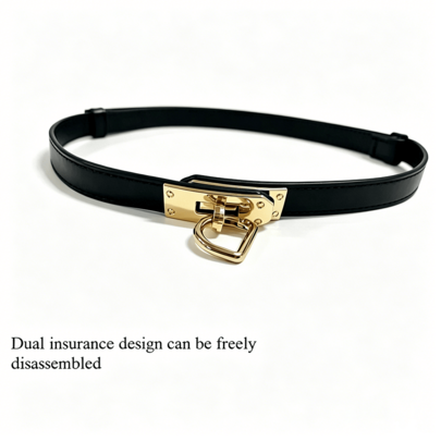 1pc Adjustable Skinny Waist Belt For Women, Versatile For Dresses, Sweaters, Jackets, & Retro Style, Buckle-Free Decoration For Waist