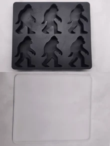 创意大脚印托盘，多种颜色可选，适合炎热夏季，是送给喜爱大脚印的父母和母亲的最佳礼物，也是居家、厨房和冰箱制冰的理想之选。 - 彩色 - 查看 10