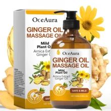 100ml Ginger Massage Oil - Nourishing Ginger Care Oil Suitable For Body Massage And Daily Skincare - Ginger - View 1