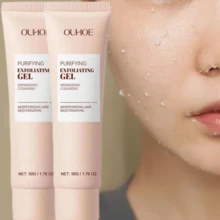 2 piezas Gel exfoliante, limpieza suave exfoliante de piel muerta, purificación de poros, adecuado para todo el Body y todos los tipos de piel, adecuado para todos los tipos de piel - Gel exfoliante - Ver 5