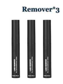 Removedor de cílios postiços 3/2/1pc, 5ml, para aplicação caseira de cílios postiços em tufos, removedor de extensão de cílios DIY, removedor de cola para extensão de cílios DIY. - Preto - Ver 7