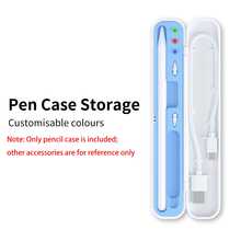 Protective Storage Case Compatible With Apple Pencil 1/2 Generation Stylus Pen Cover Portable Travel Storage Box Anti-Drop Pen Accessor - Multicolor - View 6