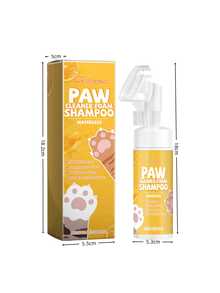宠物爪子清洁泡沫，宠物清洁护理保湿滋养猫狗爪子，猫咪用品，猫咪，清洁用品，足部清洁液，足部清洁刷 - 彩色 - 查看 10