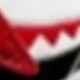 Shark White Red