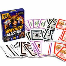 MAYHEM MASTER Fast Reaction Card Game With 110 Cards Rule Breaking Challenges Memory Trap Gameplay Hilarious Social Interaction Quick Thinking Party Entertainment Chaotic Tabletop Fun Penalty Card Mechanics Fast Pace Reflex Competition Ice Breaker Group Activity Game Night Travel Friendly Card Deck - Multicolor - View 8