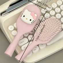 Sanrio 1/件 Hello Kitty 防糾結梳子－便攜式氣墊梳，可愛卡通設計，按摩功能，易於造型的浴室化妝配件，適合日常使用、學生生日禮物、情人節、婚禮、旅行配件、開學季、畢業季，化妝造型配件 - 彩色 - 查看 3
