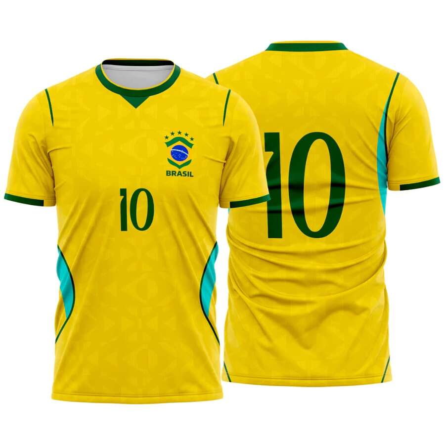 New Brazilian National Team Jersey For The 2026 World Cup - MEGA PRICE - Yellow - View 1