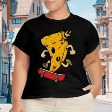 Women T-Shirts - Black - View 4