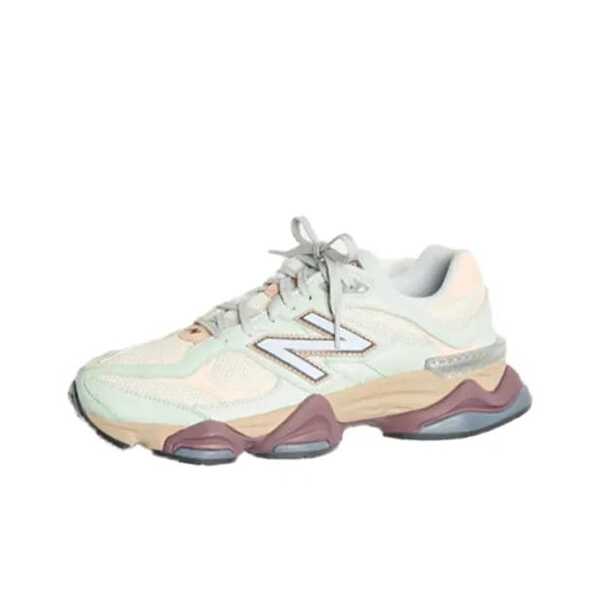  New Balance NB 9060 Bekväma och snygga låga löparskor för män, brungrön