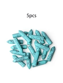 Bộ 5 chiếc đũa pha lê mini hình trụ nhọn, năng lượng 7 luân xa, đá bỏ túi, thạch anh tím tự nhiên mài bóng hình lục giác nhọn, đá quý cân bằng năng lượng dùng trong thiền định, quà tặng bộ đũa pha lê - Nhiều màu - Xem 13