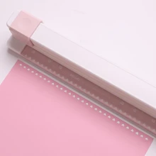 Máy bấm lỗ 30 lỗ khổ A4/B5/A5/B6/A6/B7/A7, dụng cụ bấm lỗ thủ công dùng cho học tập và văn phòng phẩm. - Nhiều màu - Xem 12
