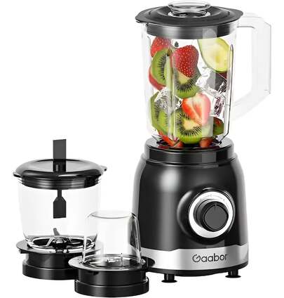 LOI BRASIL Liquidificador Gaabor Creamy JM-16M02AS 3 em 1 1000W