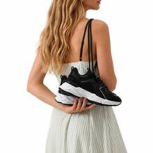 Ramarim Women's Chunky Platform Sneakers, Fashion Casual Street Style, Geometric Detail, Comfortable - màu đen - Xem 4