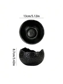 1 chiếc bát sâu bằng gốm không đối xứng, bát đựng salad/kem/tráng miệng, đĩa đựng đồ lạnh phủ sương, bát đựng salad trái cây, bộ đồ ăn sáng tạo kiểu phương Tây, bát đựng sữa chua, bát đựng đồ lạnh sáng tạo thanh lịch, thích hợp làm đồ nội thất nhà bếp và phòng ăn làm quà tặng Giáng sinh - Nhiều màu - Xem 16