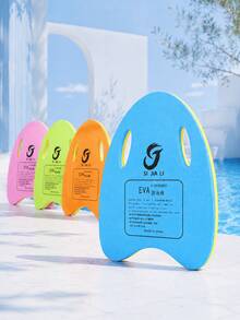 OBOVAY Ván tập bơi 2/1 cái có tay cầm, ván tập bơi hình chữ U bằng xốp EVA có độ nổi cao, dụng cụ hỗ trợ học bơi chống trượt cho người mới bắt đầu và tất cả người bơi, phao tập bơi, đồ dùng cần thiết cho bãi biển, phụ kiện bãi biển - nhiều màu - Xem 3
