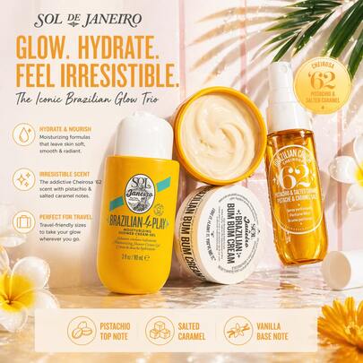  SOL DE JANEIRO Bum Bum Summer Gift Set: Radiant & Exotic Body Routine