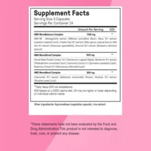 Miriyalyad Happy Mammoth  Daily Menopause Vitamins & Supplements For Women (*Not Hormone Harmony), Boost Metabolism, Healthy Skin, Hair And Nails, Hot Flash, Mood Support, 144 Caps[Free Shipping ] - 2pcs - 查看 5