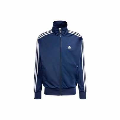 Adidas das originals Logo寬鬆立領拉鍊長袖夾克外套 男款