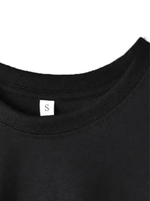 [Personalized Product] Personalized Teacher Name T-Shirt, Custom Teacher T-Shirt, Teaches, Loves, Inspires, Gifts For Teachers, Teacher's Day Gifts, Festival Gifts - 黑色 - 查看 3