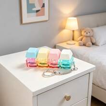 Móc khóa bàn phím màu pastel dễ thương với âm thanh click, thiết kế phím mềm mại, phụ kiện trang trí túi xách độc đáo dành cho người đam mê công nghệ. - Nhiều màu - Xem 9
