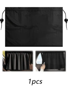 1pc/2pcs Suction Cup Car Window Sunshade, Thick Fabric Blocks UV Rays And Heat, Adjustable Design Ensures Privacy, Easy Installation, Suitable For Most Car Models - Sunshade Curtain - View 8