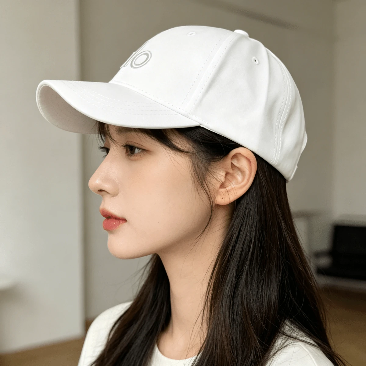 Letter Truck Driver Hat Street Hip Hop Black Star Baseball Cap Casual Outdoor Mesh Adjustable Dad Hat For Women - A - View 1