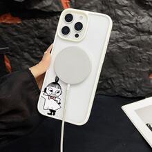 マグネット式黄ばみ防止 | 高級感あふれる2in1アクリルマグネット式スマホケース！スタイリッシュで手触りも良く、実用的な保護機能とマグネット式・耐衝撃設計を融合させた、高級感あふれるケースです。 女の子ボンネットネクタイワンピースブーツケース  11 すまほ ケース 家族、恋人、友人、そして子供たちへのプレゼントに最適です。  17e/13/15 Pro/16 Plus/17 Pro Max/14 Plus/12 Pro Max/16 Pro/11 Pro Max/ 13 pro/16/Apple  Air/14 Pro Max/15 Pro Max/12/12 Pro/13 Pro Max/11 Pro/17 Pro/14 Pro/15 Plus/16 Pro Max/14/17/16e/15 - グレー - チェックする 8