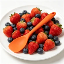 Duck Tongue Spatula Set, Non-Stick Pancake Flipper, Batter Scraper, Heat-Resistant, Anti-Scald, Hanging Hole, Multi-Color - Multicolor - View 7