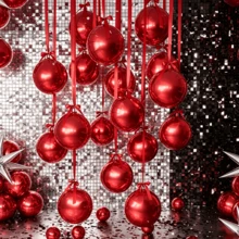 10pcs/Set 10-Inch Red 4D Round Foil Balloons, Suitable For Birthday Parties And Celebrations, Birthday Party Decorations, Party Decorations, Graduation Parties, Wedding Decorations, Hanging Balloons, Scene Decor, Theme Balloons - Red - View 4