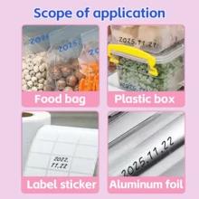 2/3/6pcs Double-Headed Frozen Marker Pens, Low-Temperature Storage Bag Marker, Black And Red Permanent Frozen Pens, Can Be Used For Cold Storage,Ice Bags, Food Bags, Glass, Refrigerators, Laboratory Marker Pens - Multicolor - View 8