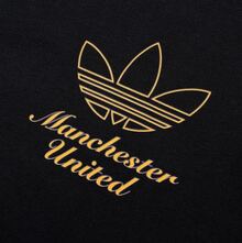 Áo thun nam tay ngắn dáng rộng, thoải mái, in logo adidas. - màu đen - Xem 6