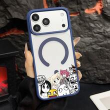 マグネット式黄ばみ防止 | 高級感あふれる2in1アクリルマグネット式スマホケース！スタイリッシュで手触りも良く、実用的な保護機能とマグネット式・耐衝撃設計を融合させた、高級感あふれるケースです。 アニメキャラクターメンヘラ顔ネコ耳キャラクターグループケース  11 すまほ ケース 家族、恋人、友人、そして子供たちへのプレゼントに最適です。  17 Pro Max/14 Plus/17/15 Pro Max/17 Pro/14/12 Pro/15/11 Pro/12/14 Pro/17e/16 Pro/16e/16/13/14 Pro Max/11 Pro Max/16 Pro Max/16 Plus/15 Plus/13 Pro Max/ 13 pro/15 Pro/12 Pro Max/Apple  Air - ブルー - チェックする 22